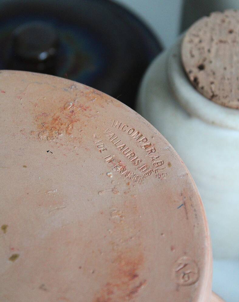 Vallauris terracotta pot