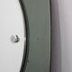1980s Oval Italian Mirror