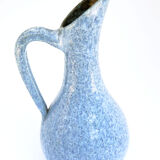 Blue speckled Accolay pitcher