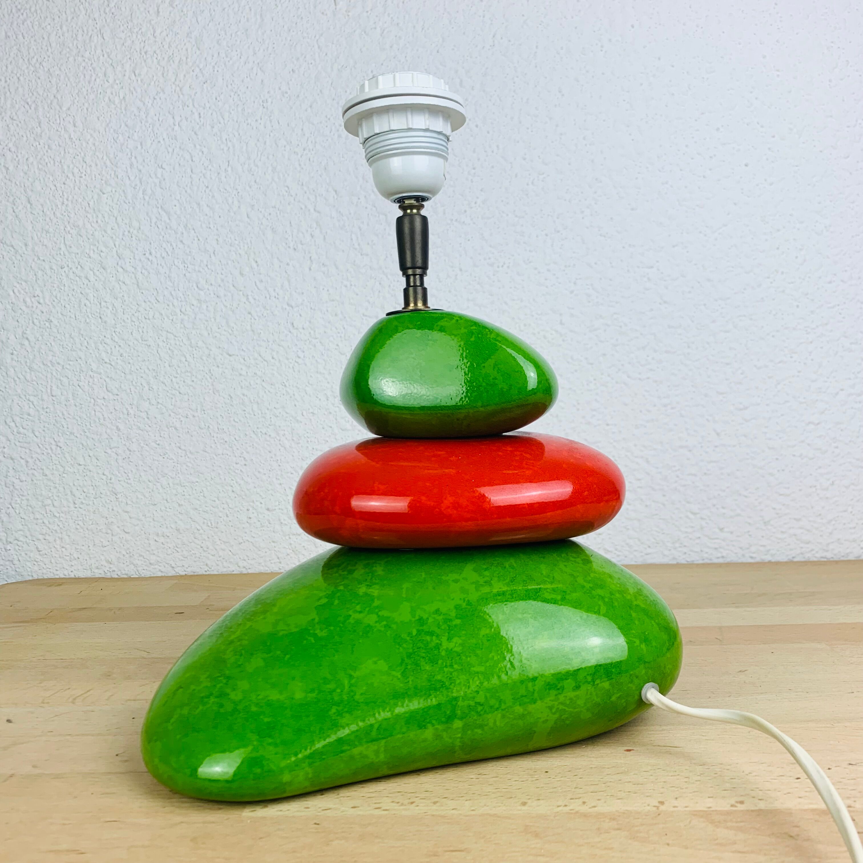 Lampe galets par François Chatain