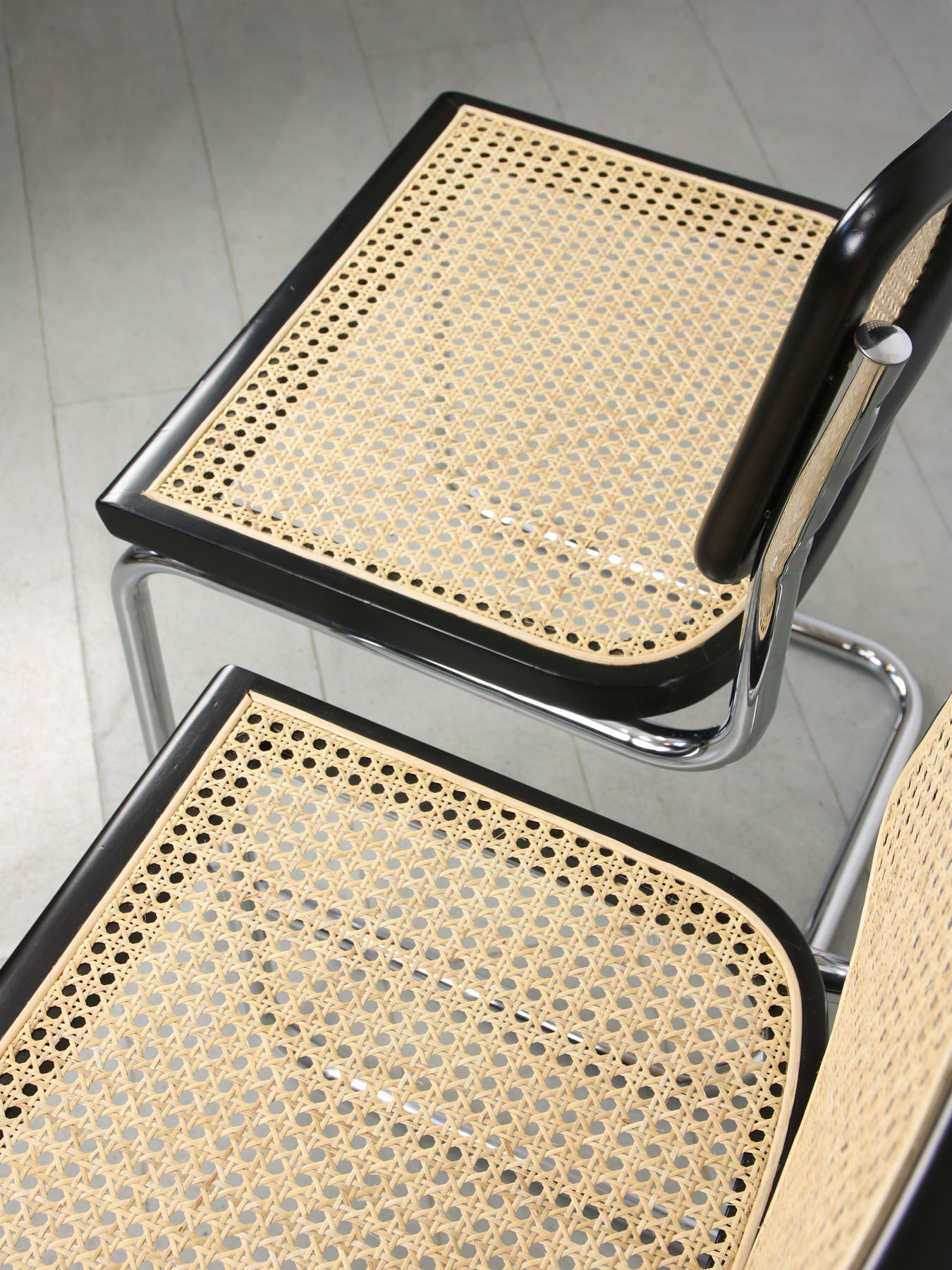 Vintage black B32 Cesca Chair by Marcel Breuer, 90s