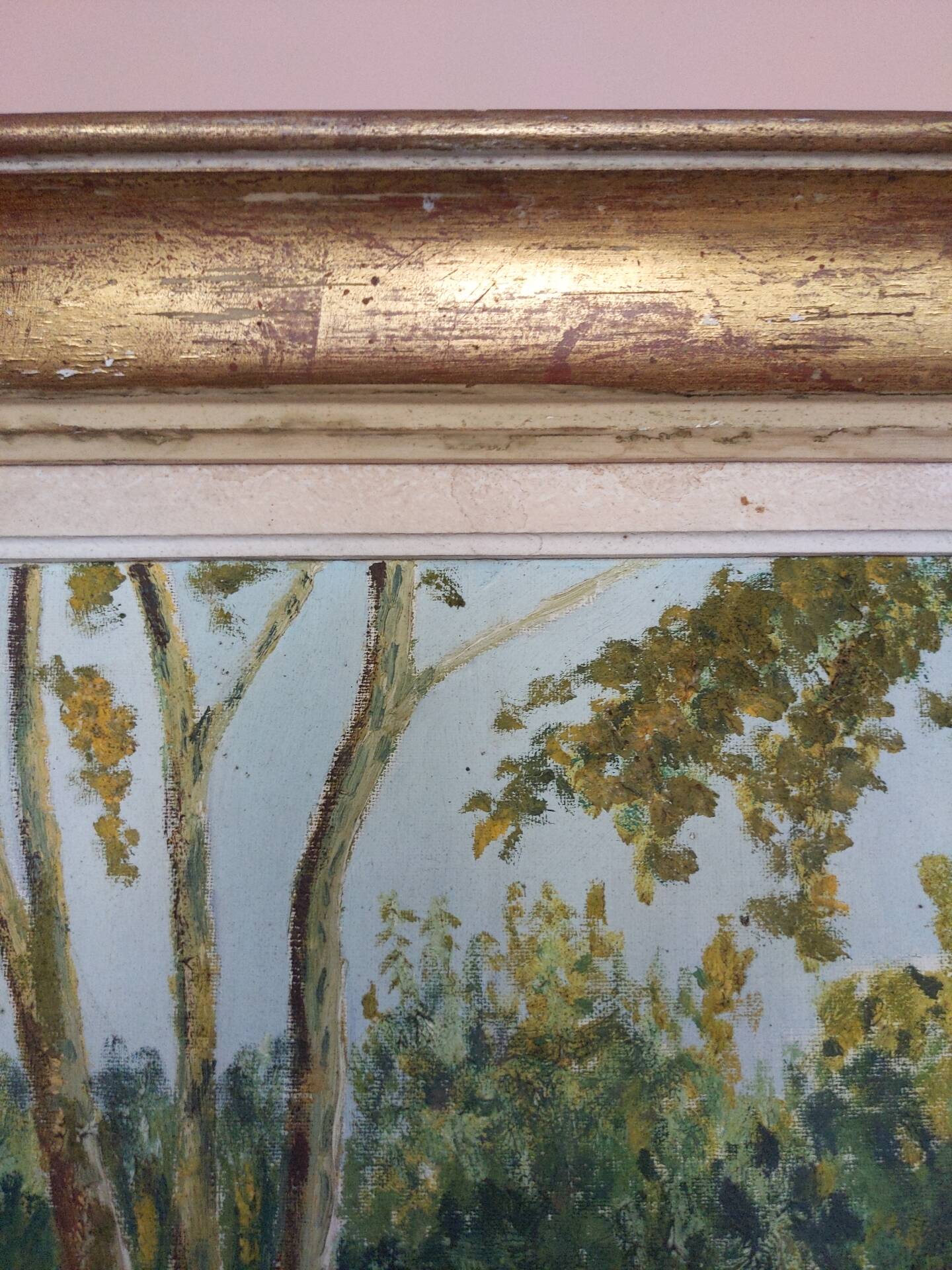 Ancient landscape painting