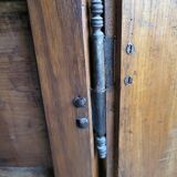 Beautiful 1 door corner in oak from the 19th century