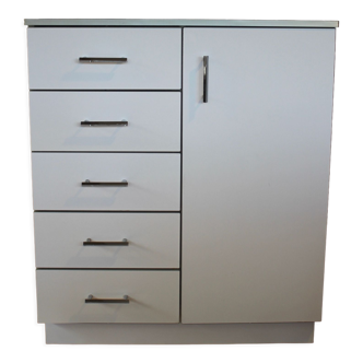 Bathroom furniture in formica 70s