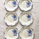 6 assiettes à dessert digoin Corsica