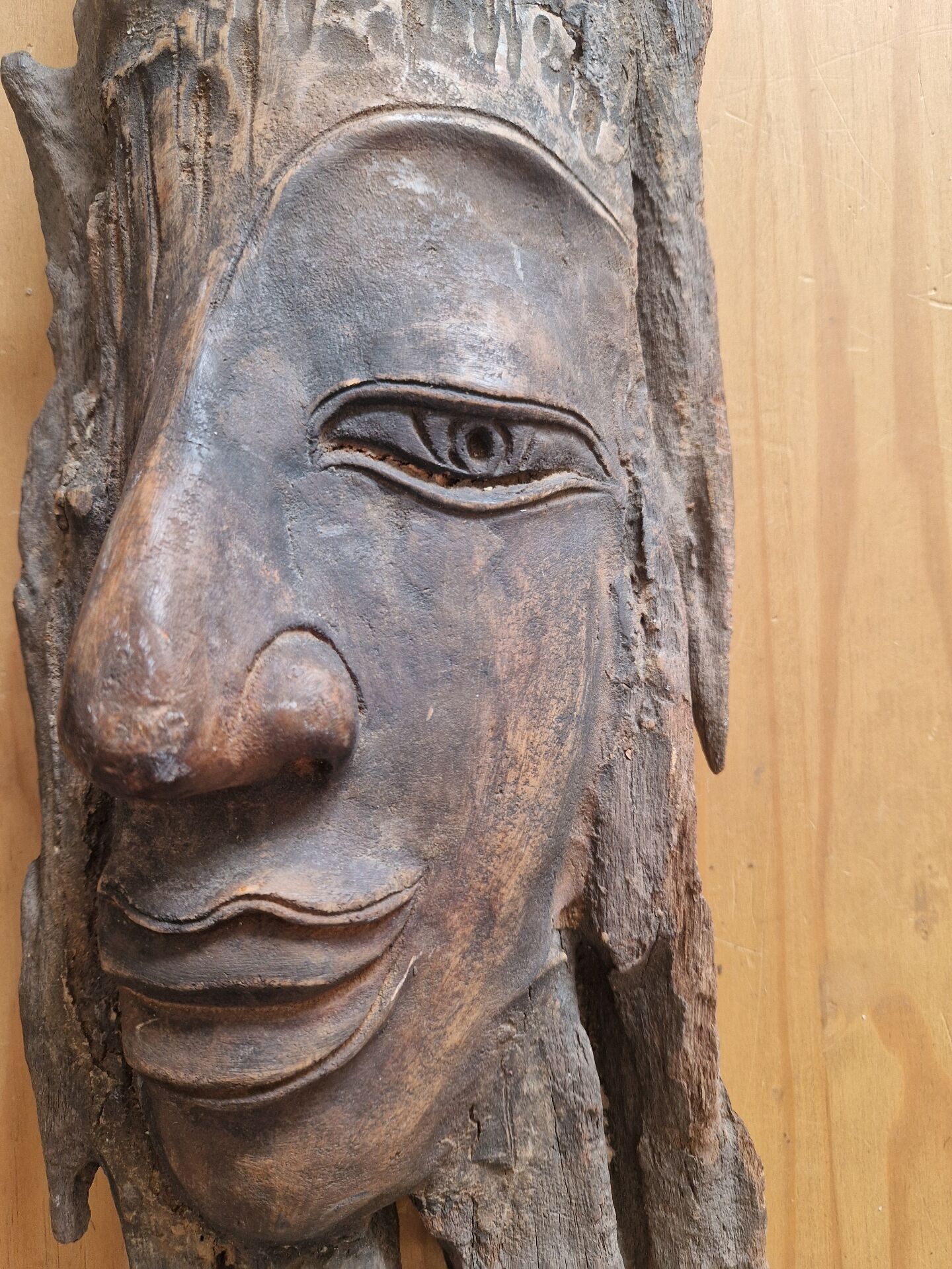 Bois sculpté