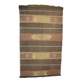 Moroccan rug in sabra (vegetable silk) Berber