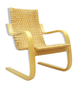 Armchair model 406 by Alvar Aalto for Artek, 1960