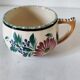 Breakfast cup HB Quimper – earthenware with rich Breton and floral decoration