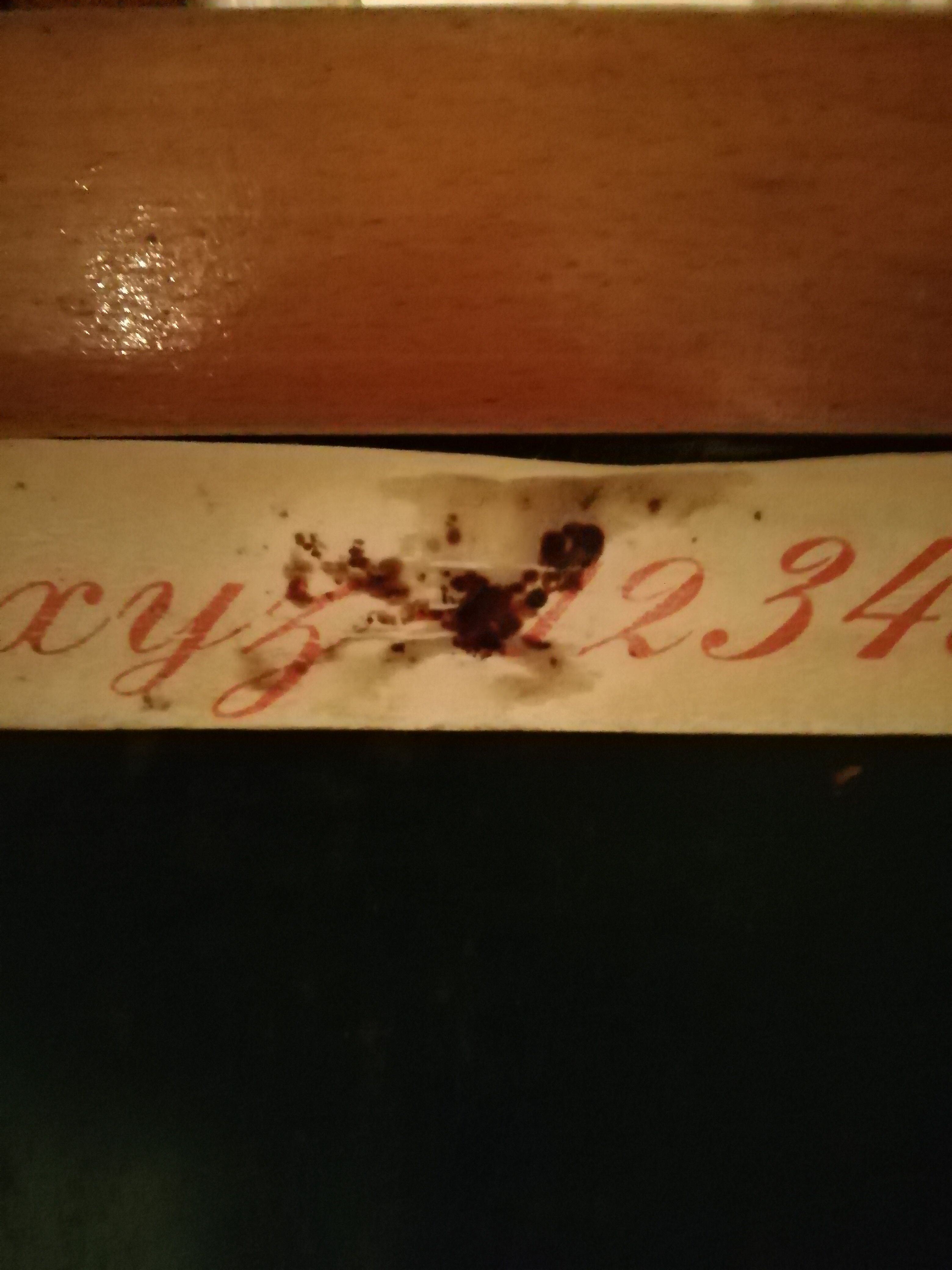 Schoolboy table Dejou model filed 50s