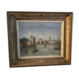 Tableau « La Rochelle » signé