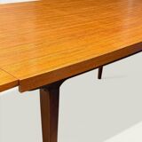Scandinavian extendable dining table in Teak 1960