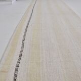 Stripe Neutral Hemp Rug sku 3789
