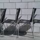 Series 4 chairs black scoubidou