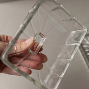 Clear glass butter dish, vintage Art Deco, 1940s Italy - timeless tableware