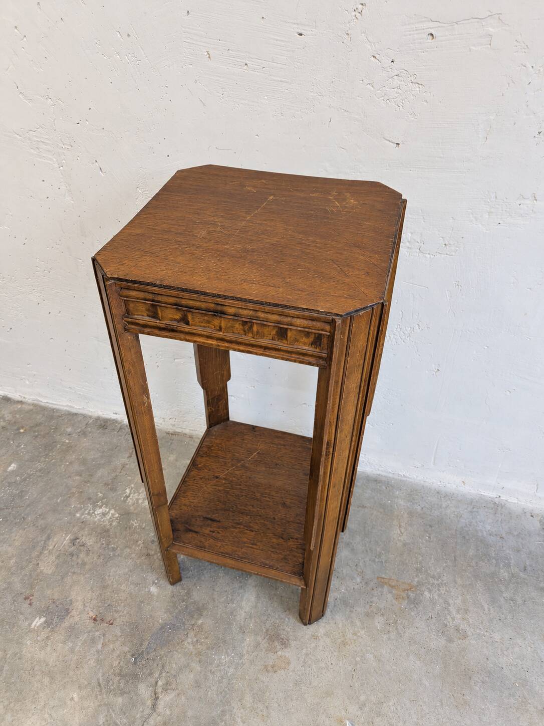 Sellette Art déco ancienne en bois