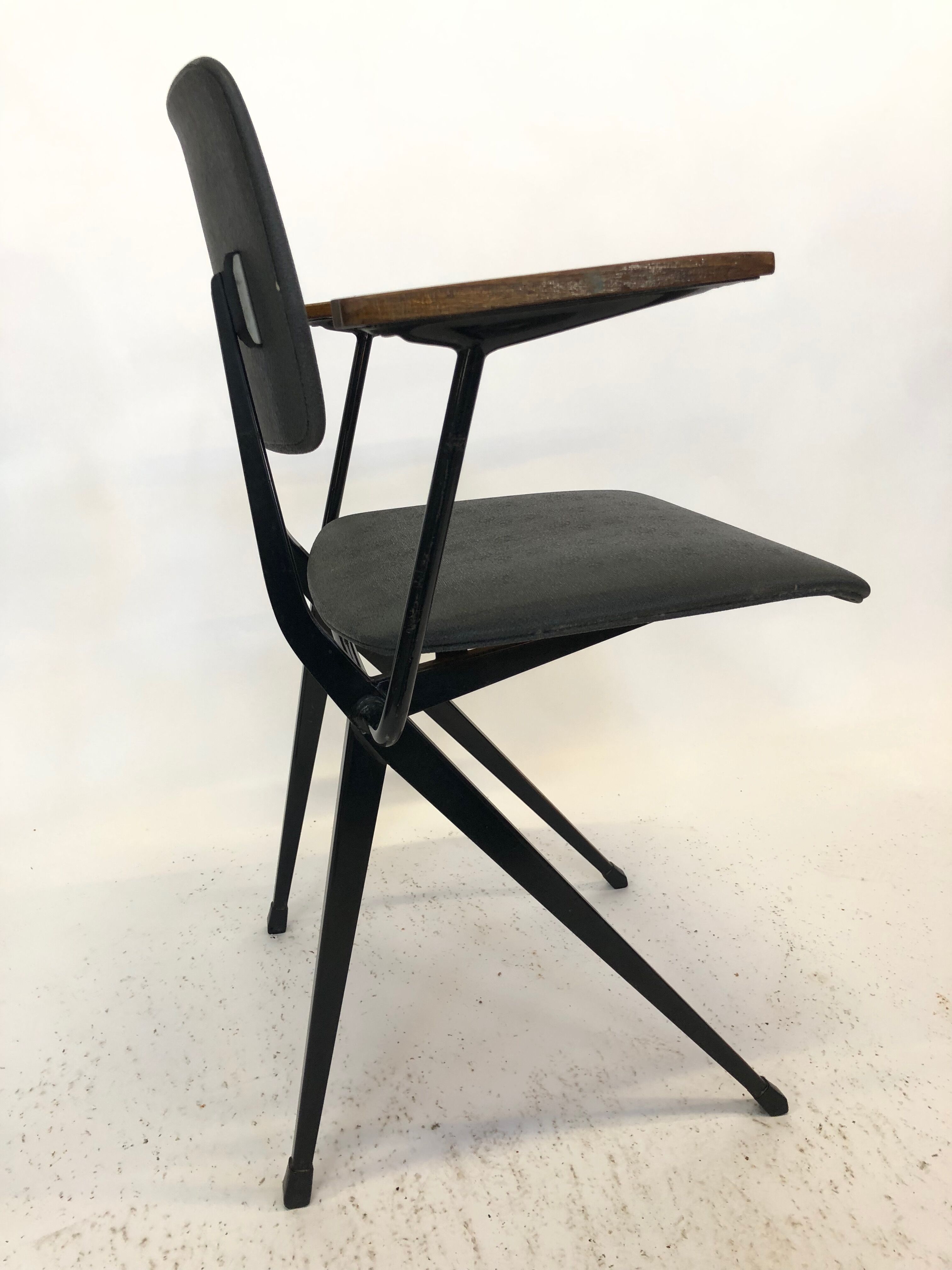 Armrest upholstery in skai industrial chair Marko Holland
