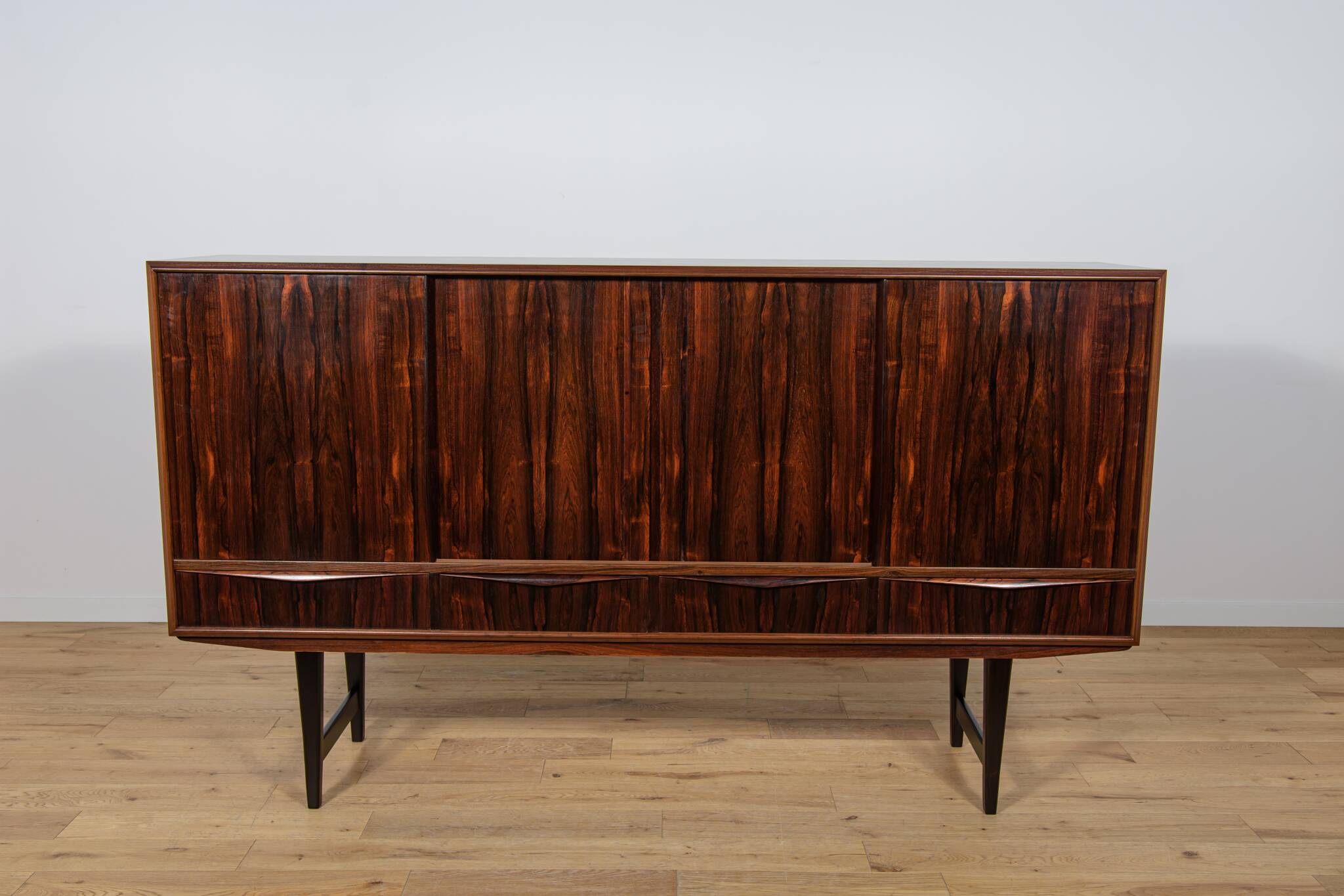 Mid-Century Danish Rosewood Sideboard by E.W. Bach for Sejling Skabe, 1960s