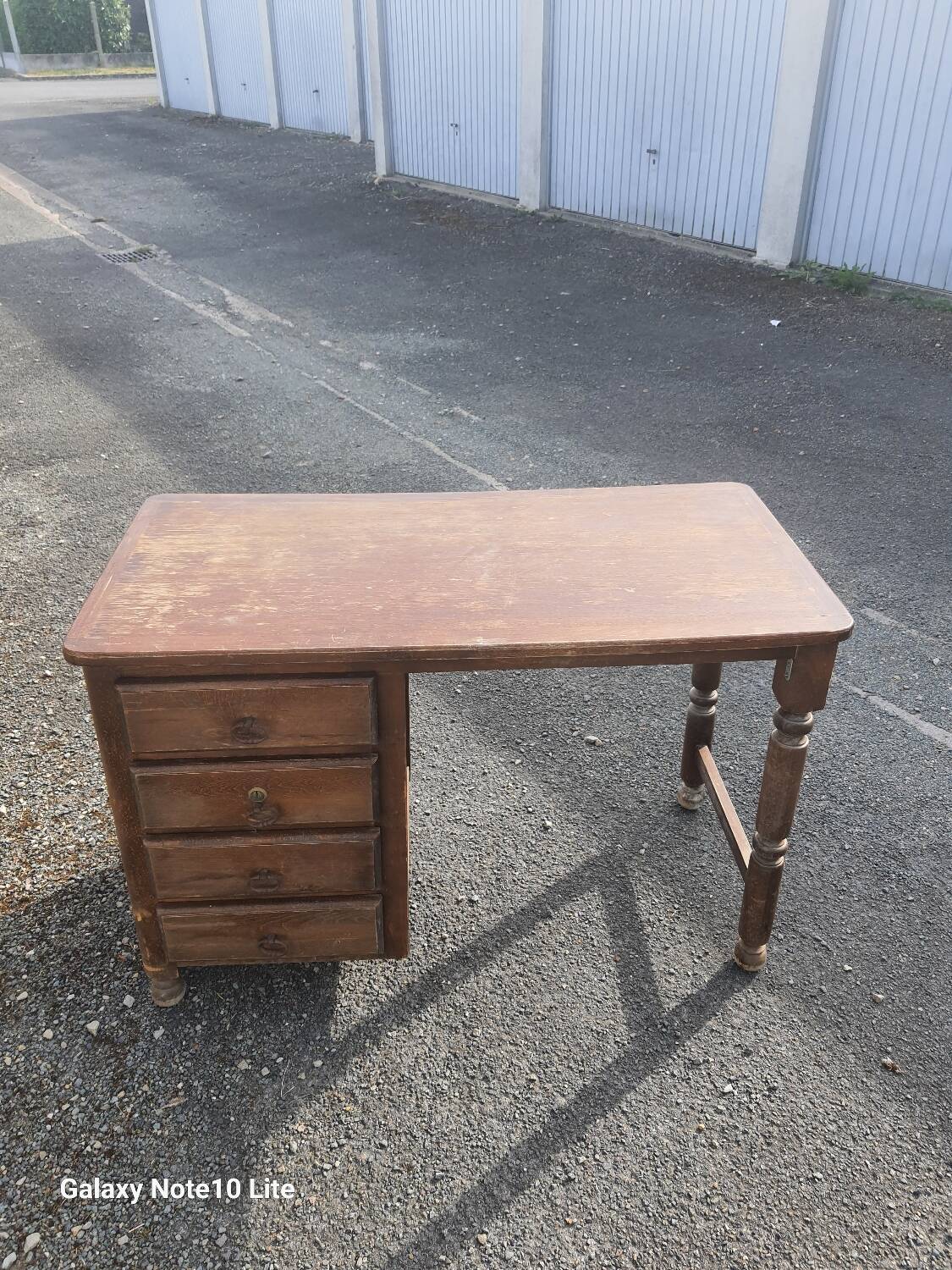 Small wooden desk