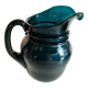 Vintage turquoise blue carafe