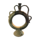 Enamelled ceramic soliflore, unknown signature