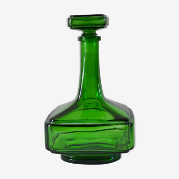 Carafe à liquoreux vintage verte