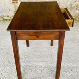 Wooden farmhouse console, circa 40's/50's