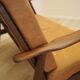 Danish oak sofa with leather upholstery, 1960s