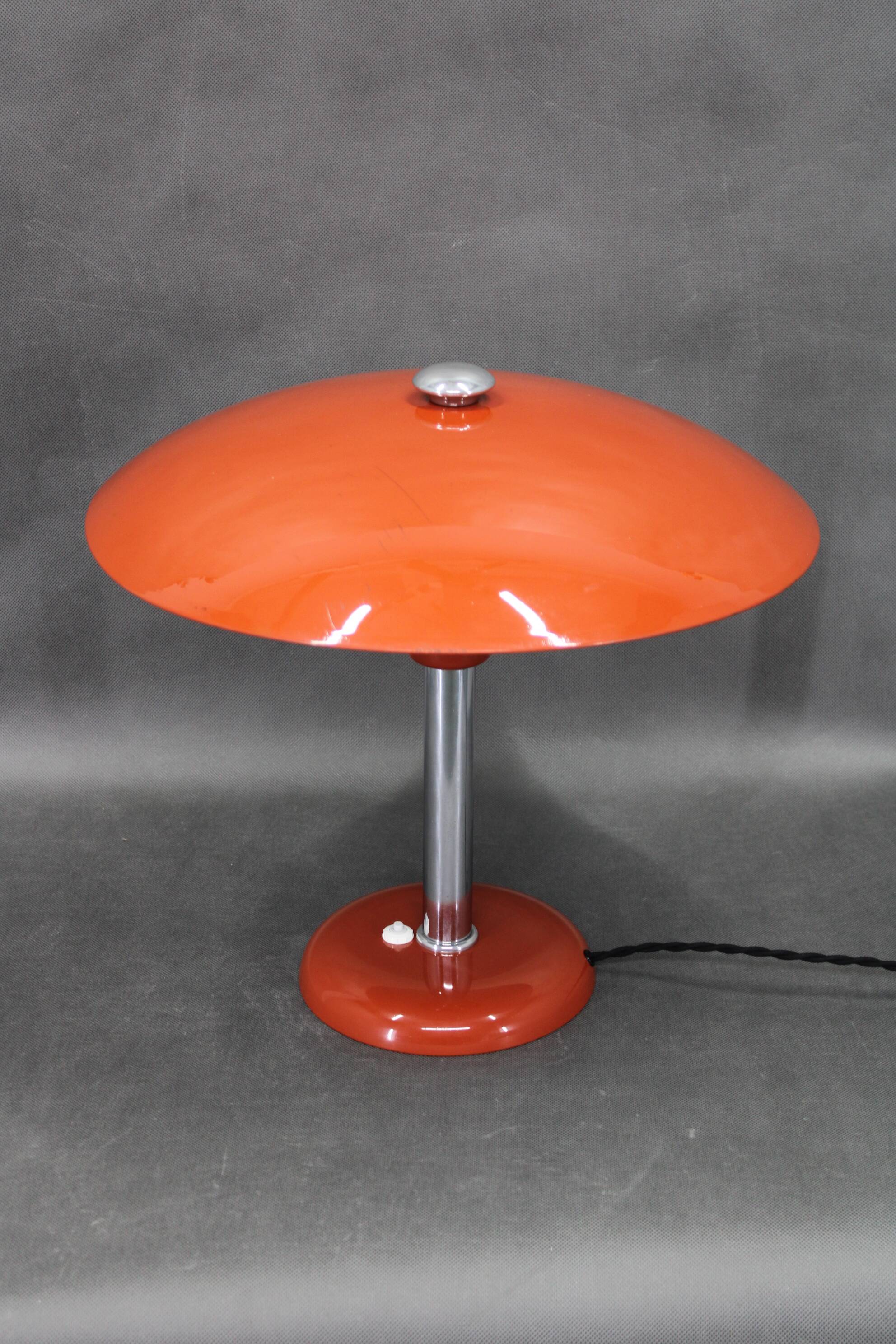 Bauhaus MSW Table Lamp by Max Schumacher, 1930s
