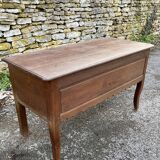 Chest , old 18th century oak