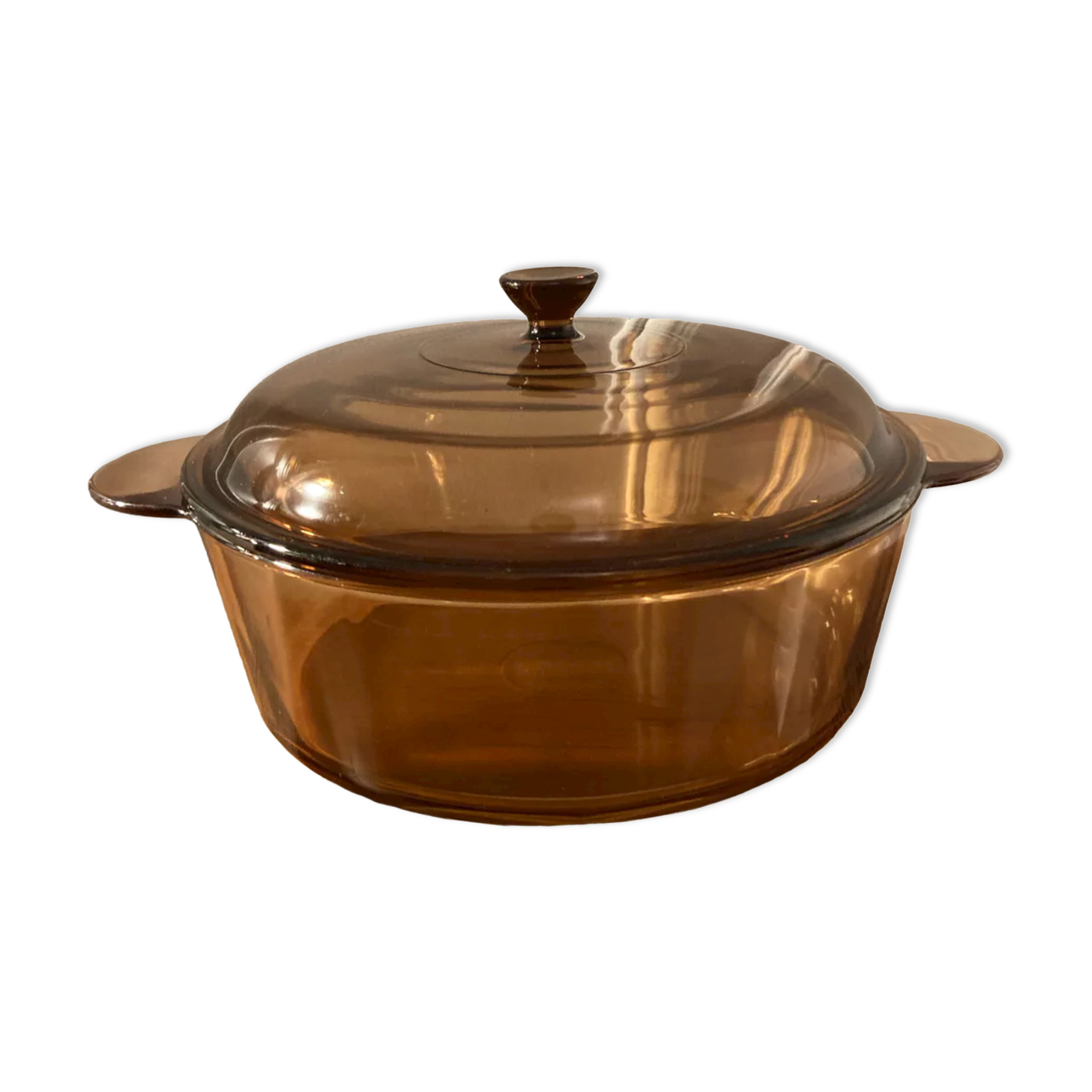 Smoked glass casserole