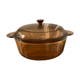Smoked glass casserole
