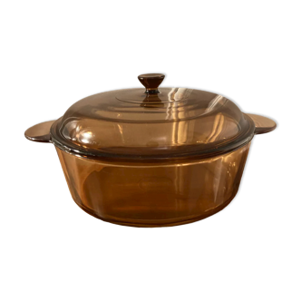 Smoked glass casserole