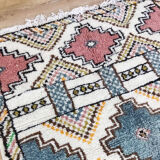 Handmade Moroccan Berber carpet 250 X 144 CM