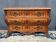 Louis XIV style commode. Walnut burl veneer and rosewood.
