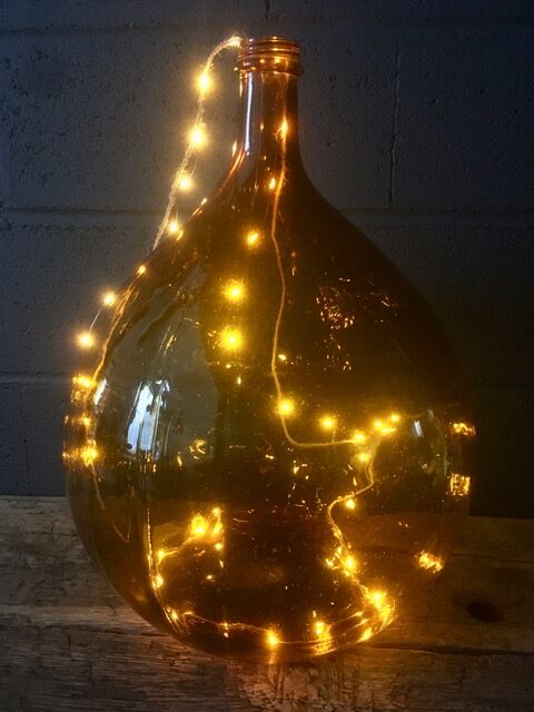 Demijohn amber bottle XL of 30L