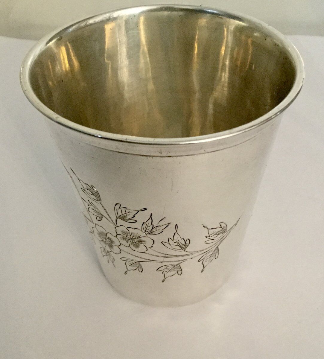 Armand fresnais - solid silver timbale