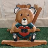 Siège en bois pour enfant