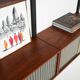 Teak shelving unit, Danish design, 1960s, made in Denmark
