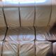 Percival lafer mp-211 sofa set with two armchairs and an ottoman in leather.