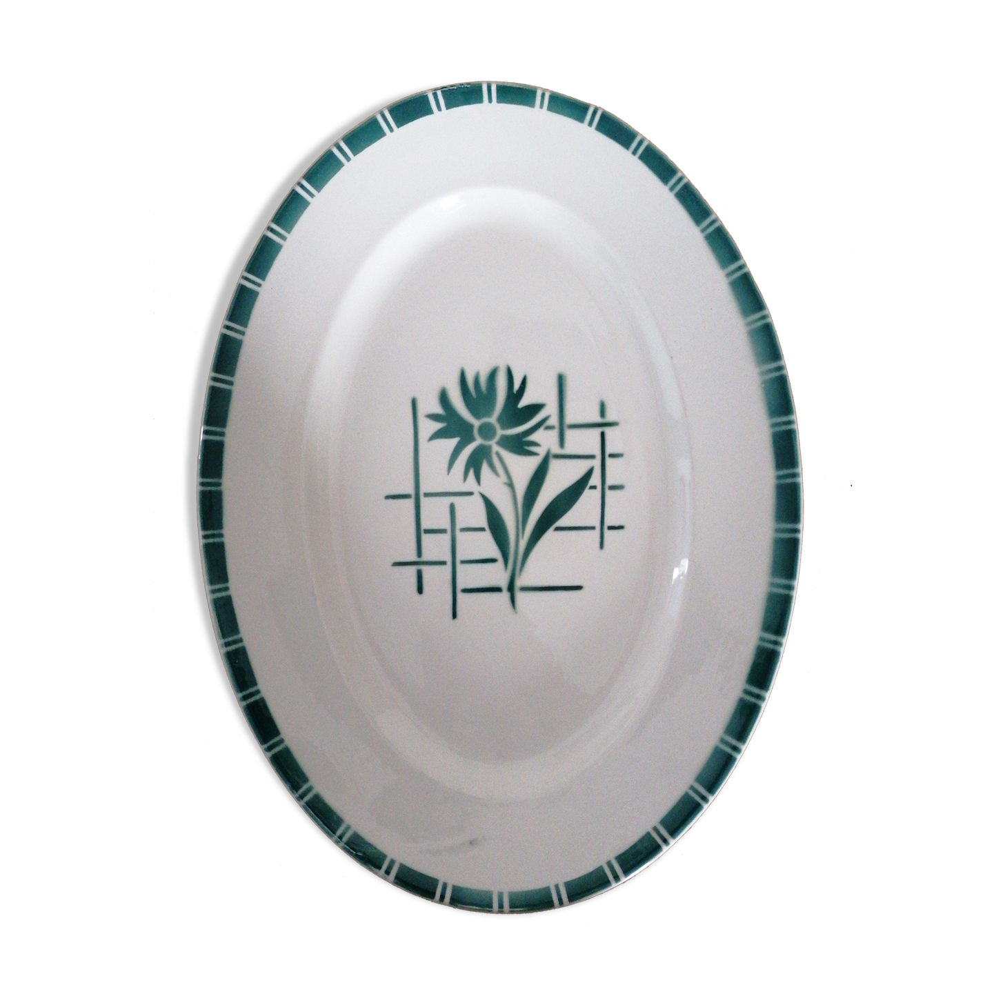 Oval dish Digoin