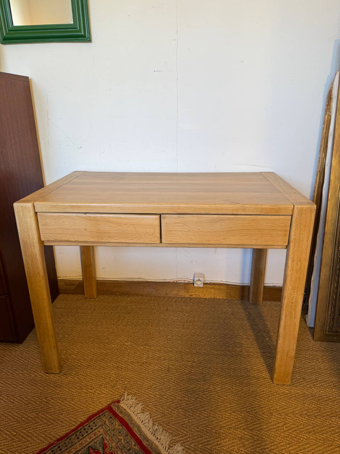 Vintage solid wood desk