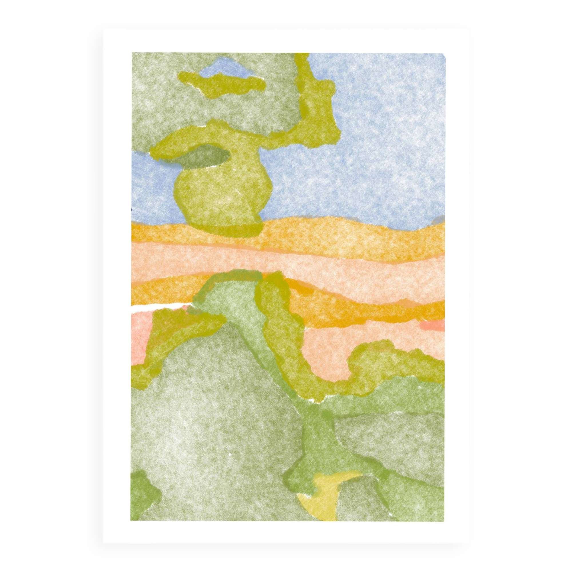 Calanques 2 - Illustration A4