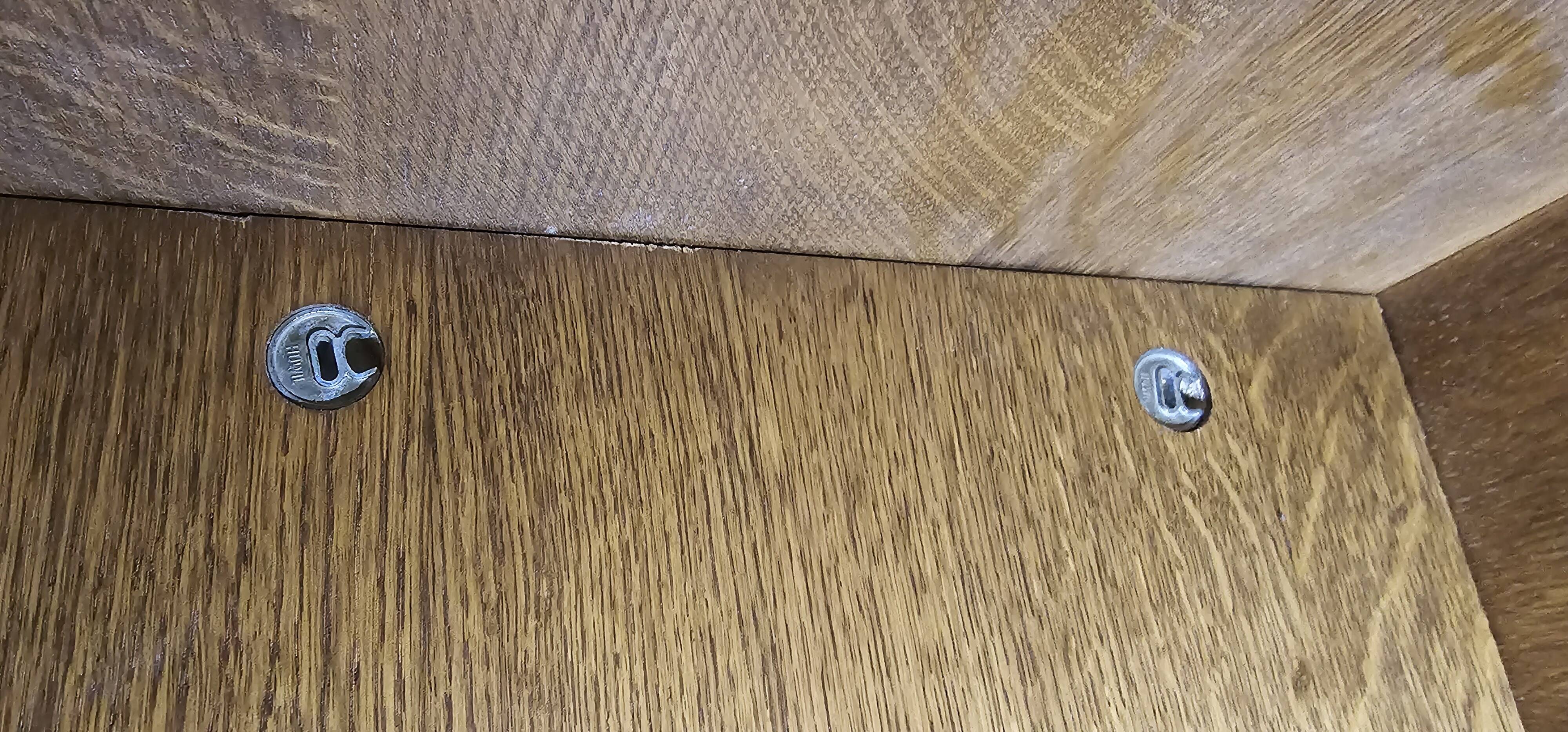 Oak wardrobe - wardrobe