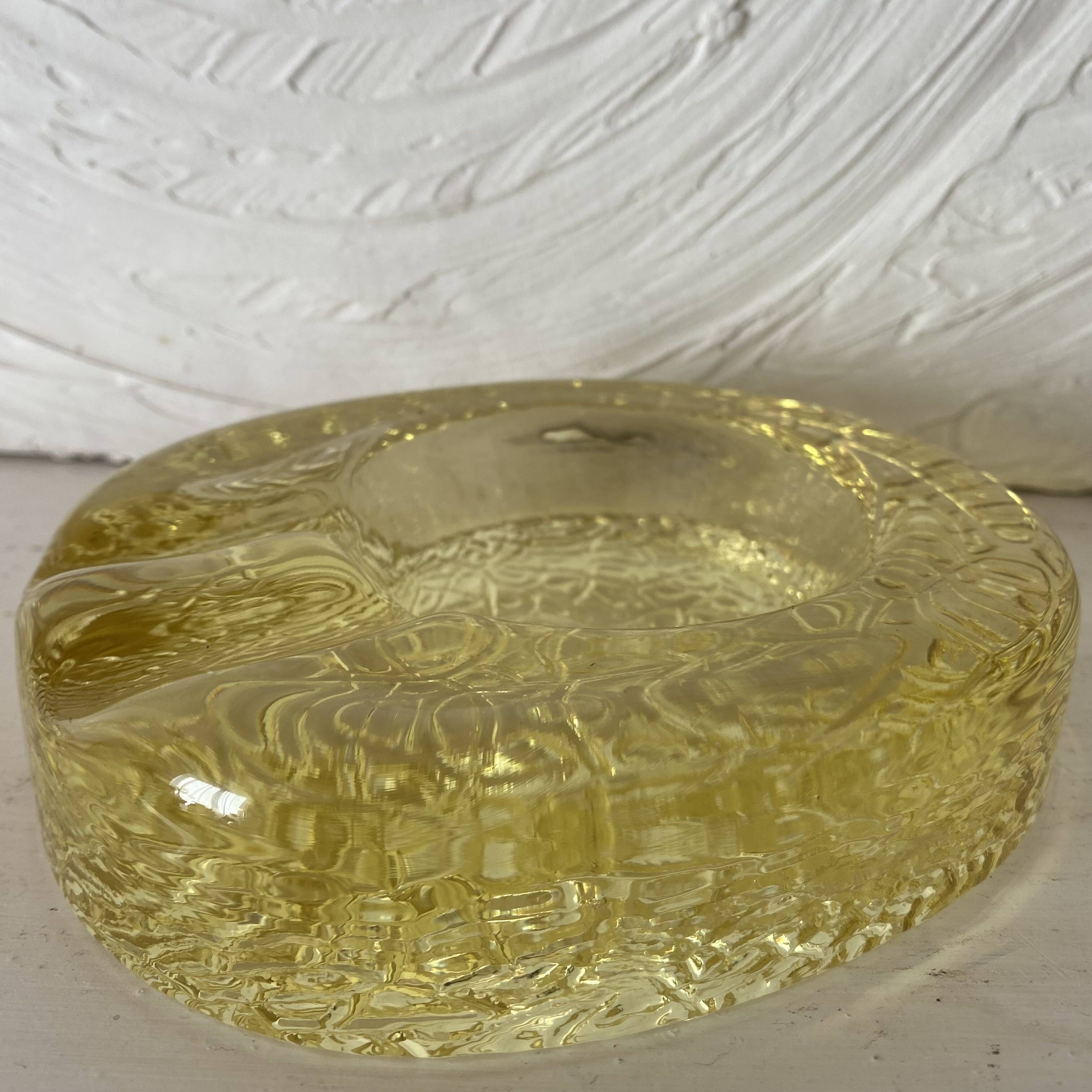 Vintage Murano glass ashtray