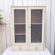 Meuble vitrine murale armoire en bois  50’s