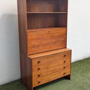 Wegner modular secretary library (RY Møbler) teak 50s