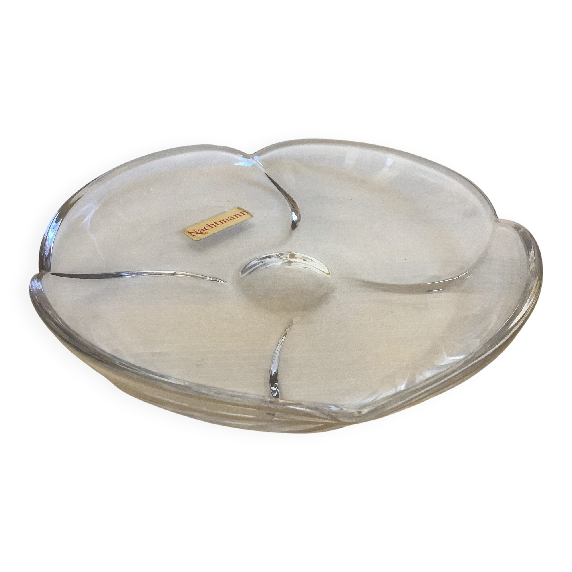 Vide poche baguier fleur nachtmann cristal