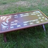Navy game table