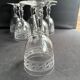 6 verres à eau Baccarat gravure Grecque inclinée